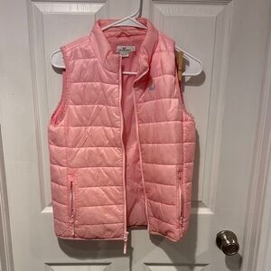 Vineyard Vines Light Pink Quilted Vest for Kids